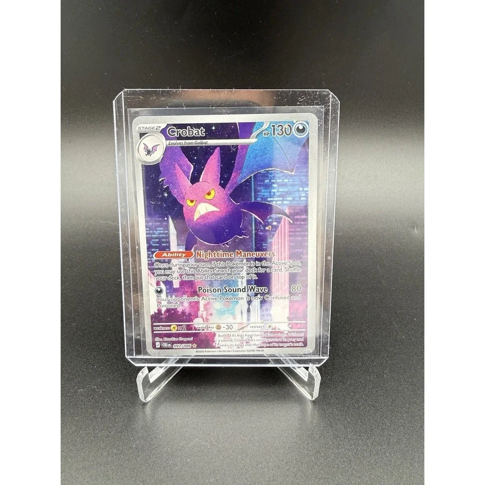 Crobat 93/86 Chaos Rising Illustraion Rare